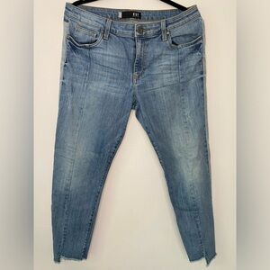 KUT from the Kloth Ankle Straight Leg Jeans